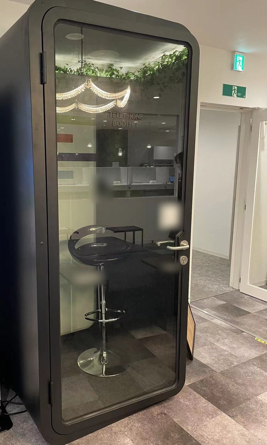 Project photo · ODM phone booth installed in Japan